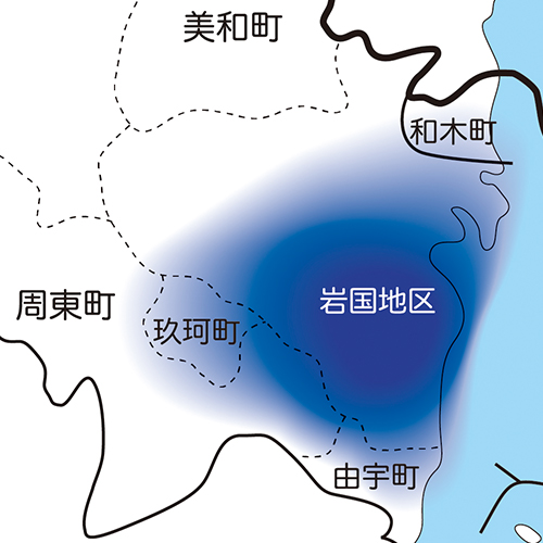 診療範囲の地図